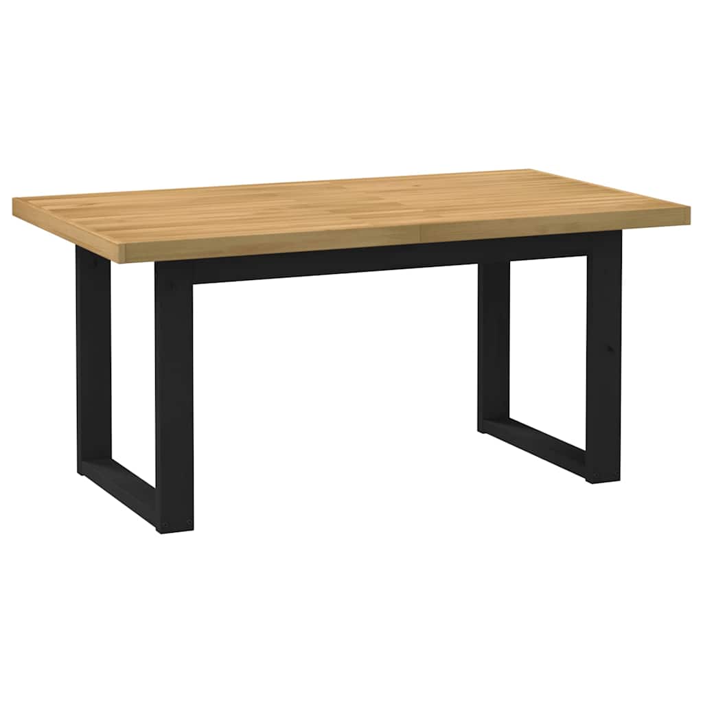 Eettafel Noain E Poten 180X90X75 Cm Massief Grenenhout Naturel