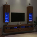 Wandgemonteerde Tv-Kasten 2 Pcs