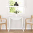 Eettafel Massief Hout Rubber