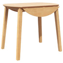 Eettafel Massief Hout Rubber