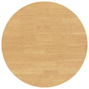 Eettafel Massief Hout Rubber