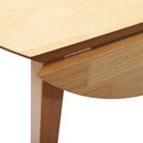 Eettafel Massief Hout Rubber