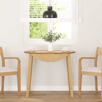Eettafel Massief Hout Rubber