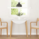 Eettafel Massief Hout Rubber