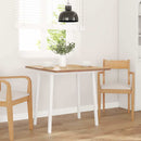 Eettafel Massief Hout Rubber