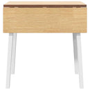 Eettafel Massief Hout Rubber