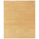 Eettafel Massief Hout Rubber
