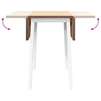 Eettafel Massief Hout Rubber