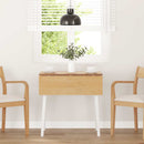 Eettafel Massief Hout Rubber