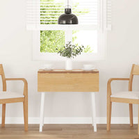 Eettafel Massief Hout Rubber