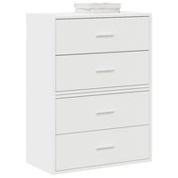 Kasten Met 2 Lades 60X31X40 Cm Bewerkt Hout