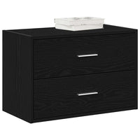 Kasten Met 2 Lades 60X31X40 Cm Bewerkt Hout