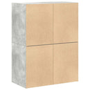 Kasten Met 2 Lades 60X31X40 Cm Bewerkt Hout