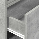 Kasten Met 2 Lades 60X31X40 Cm Bewerkt Hout