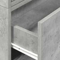 Kasten Met 2 Lades 60X31X40 Cm Bewerkt Hout