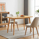 Eettafel Naturel 100 X 35 X 75 Cm Massief Mango Hout