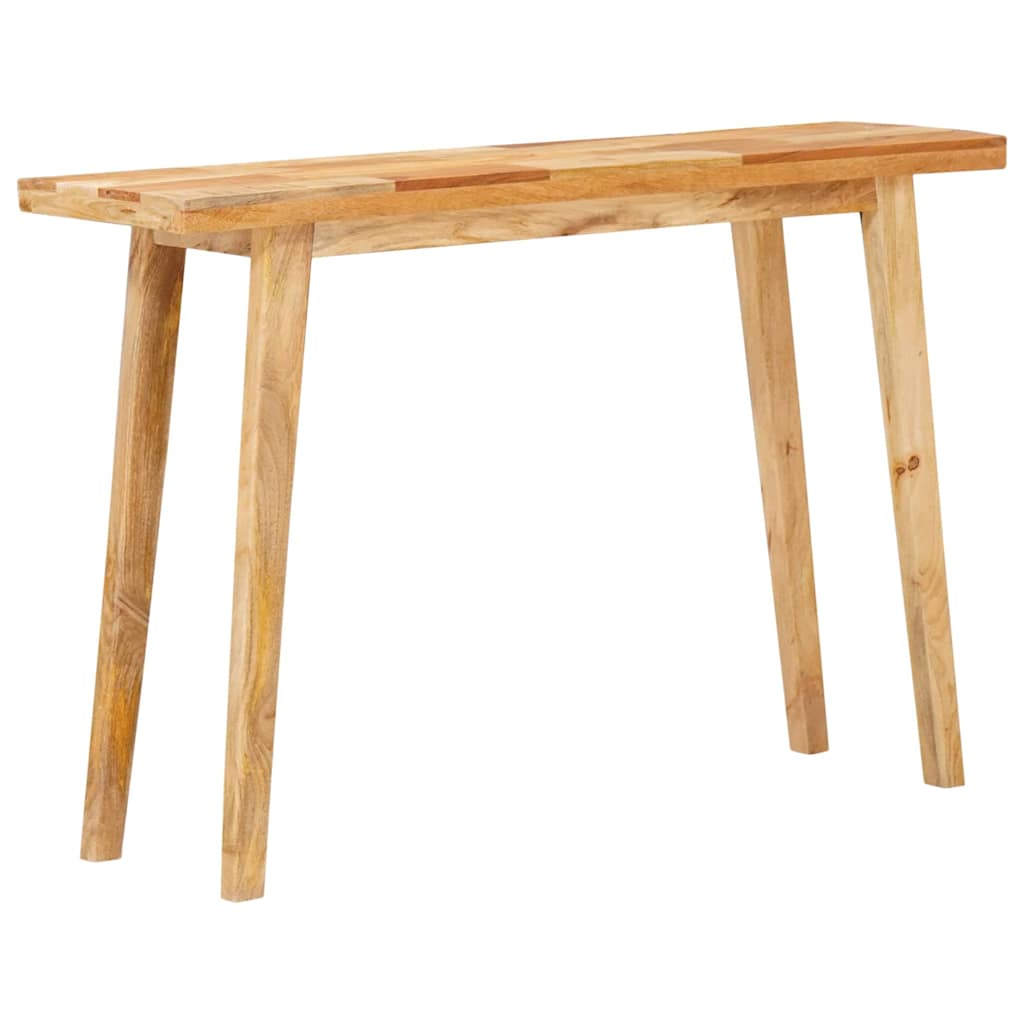 Eettafel Naturel 100 X 35 X 75 Cm Massief Mango Hout
