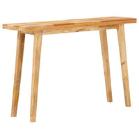 Eettafel Naturel 100 X 35 X 75 Cm Massief Mango Hout