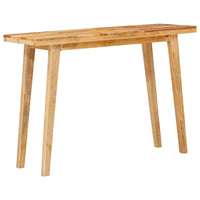 Eettafel Naturel 100 X 35 X 75 Cm Massief Mango Hout
