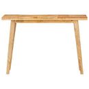 Eettafel Naturel 100 X 35 X 75 Cm Massief Mango Hout