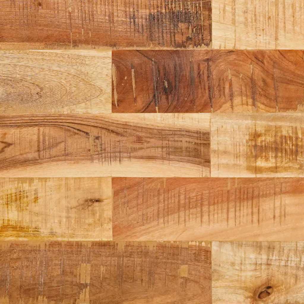 Eettafel Naturel 100 X 35 X 75 Cm Massief Mango Hout
