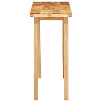 Eettafel Naturel 100 X 35 X 75 Cm Massief Mango Hout