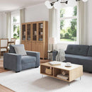 Bankstel 3 Pcs 221 X 80 X 80 Cm Fluweel