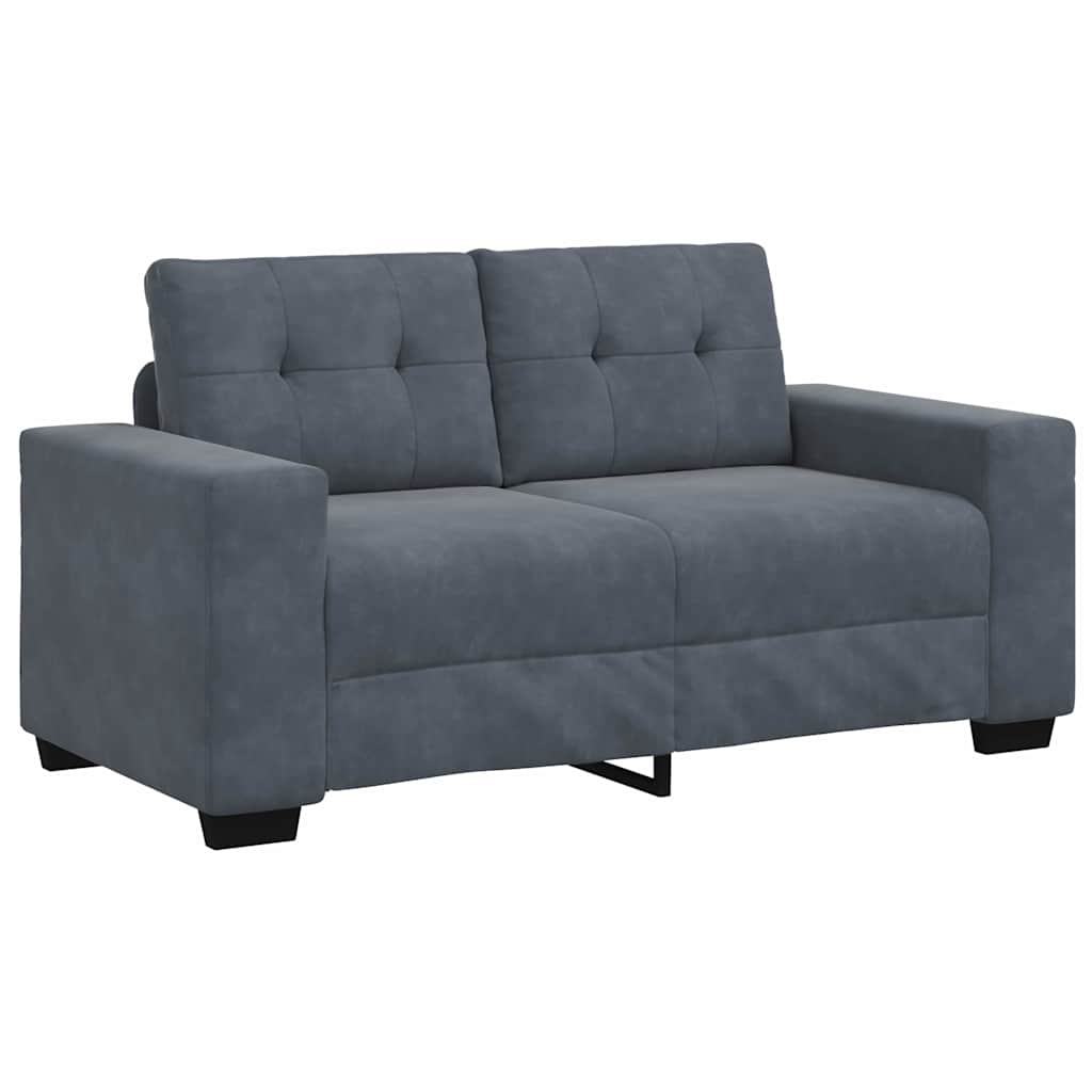 Bankstel 3 Pcs 221 X 80 X 80 Cm Fluweel