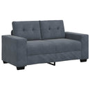 Bankstel 3 Pcs 221 X 80 X 80 Cm Fluweel