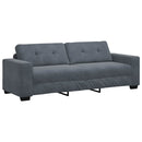 Bankstel 3 Pcs 221 X 80 X 80 Cm Fluweel