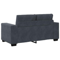 Bankstel 3 Pcs 221 X 80 X 80 Cm Fluweel