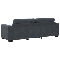 Bankstel 3 Pcs 221 X 80 X 80 Cm Fluweel