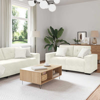 Bankstel 3 Pcs 221 X 80 X 80 Cm Fluweel