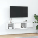 Tv-Kasten 80X31X25,5 Cm Spaanplaat Kleurig