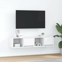 Tv-Kasten 80X31X25,5 Cm Spaanplaat Kleurig