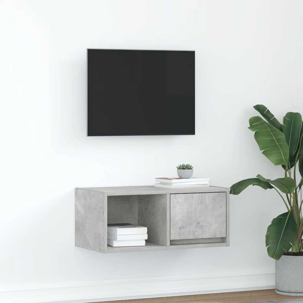 Tv-Kasten 80X31X25,5 Cm Spaanplaat Kleurig