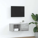 Tv-Kasten 80X31X25,5 Cm Spaanplaat Kleurig