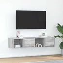 Tv-Kasten 80X31X25,5 Cm Spaanplaat Kleurig