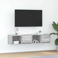 Tv-Kasten 80X31X25,5 Cm Spaanplaat Kleurig
