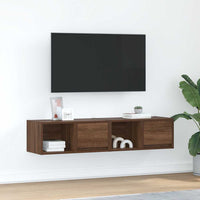 Tv-Kasten 80X31X25,5 Cm Spaanplaat Kleurig