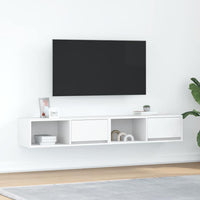 Tv-Kasten 80X31X25,5 Cm Spaanplaat Kleurig