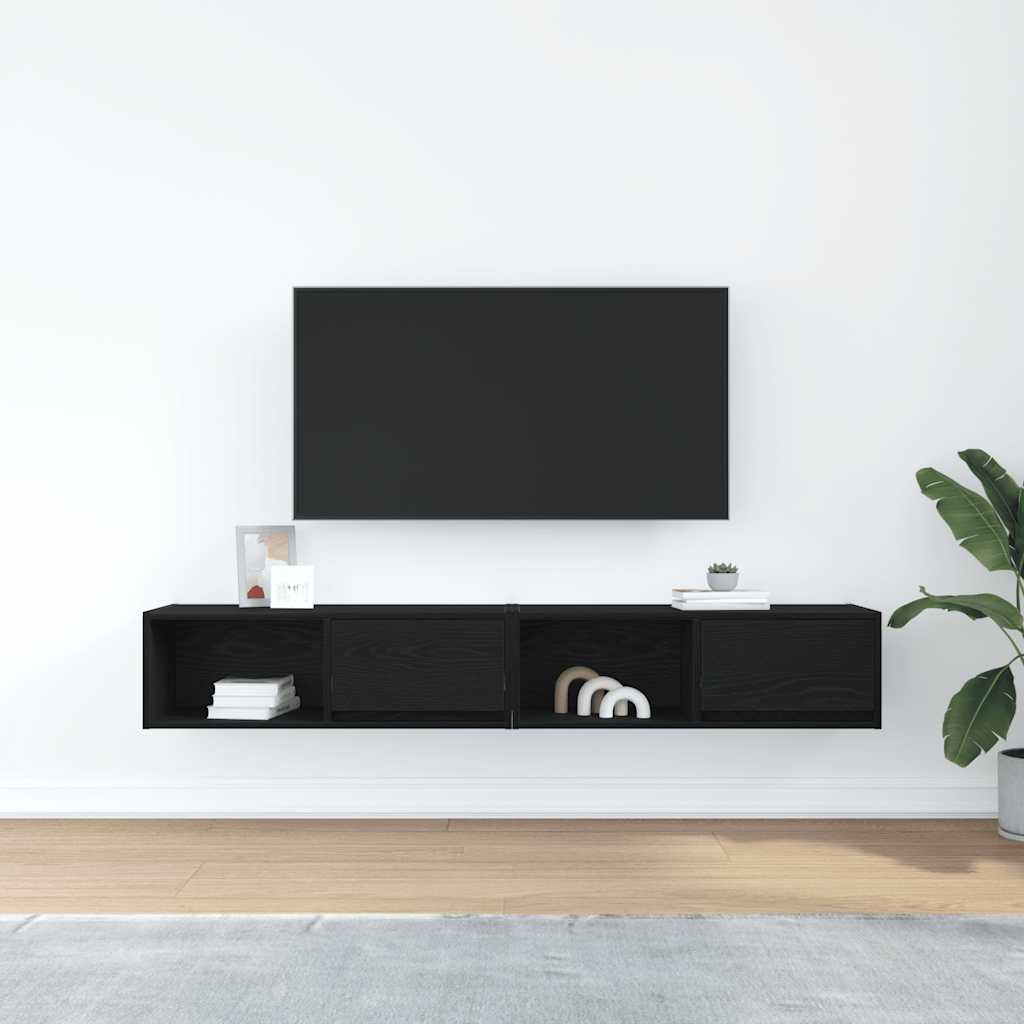 Tv-Kasten 80X31X25,5 Cm Spaanplaat Kleurig