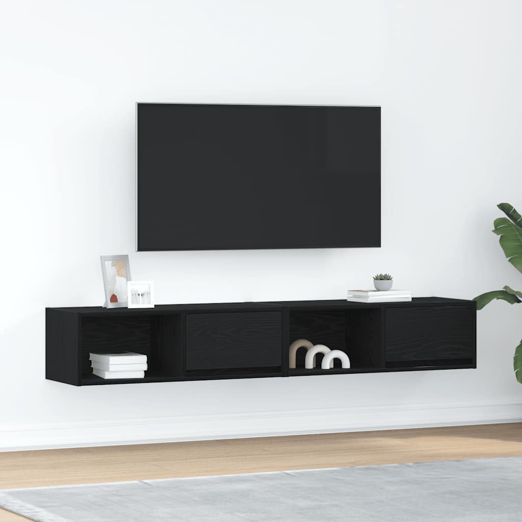 Tv-Kasten 80X31X25,5 Cm Spaanplaat Kleurig