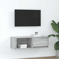 Tv-Kasten 80X31X25,5 Cm Spaanplaat Kleurig