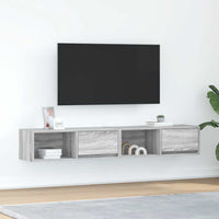 Tv-Kasten 80X31X25,5 Cm Spaanplaat Kleurig