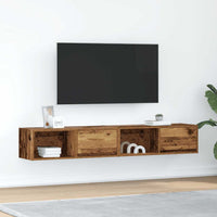 Tv-Kasten 80X31X25,5 Cm Spaanplaat Kleurig