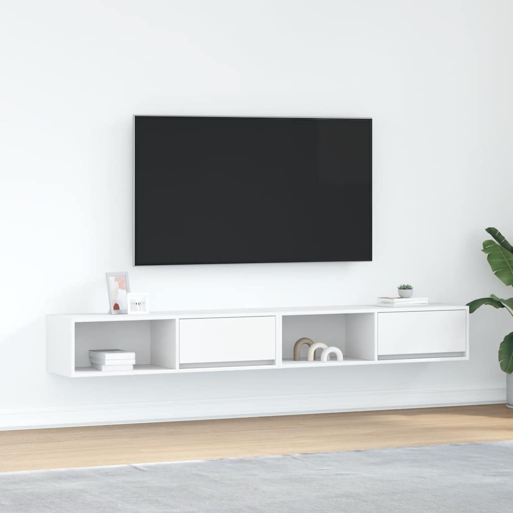 Tv-Kasten 80X31X25,5 Cm Spaanplaat Kleurig