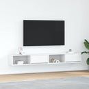 Tv-Kasten 80X31X25,5 Cm Spaanplaat Kleurig
