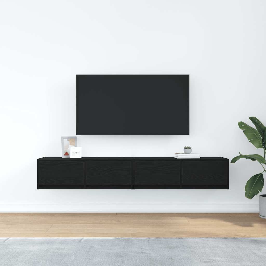 Tv-Kasten 80X31X25,5 Cm Spaanplaat Kleurig