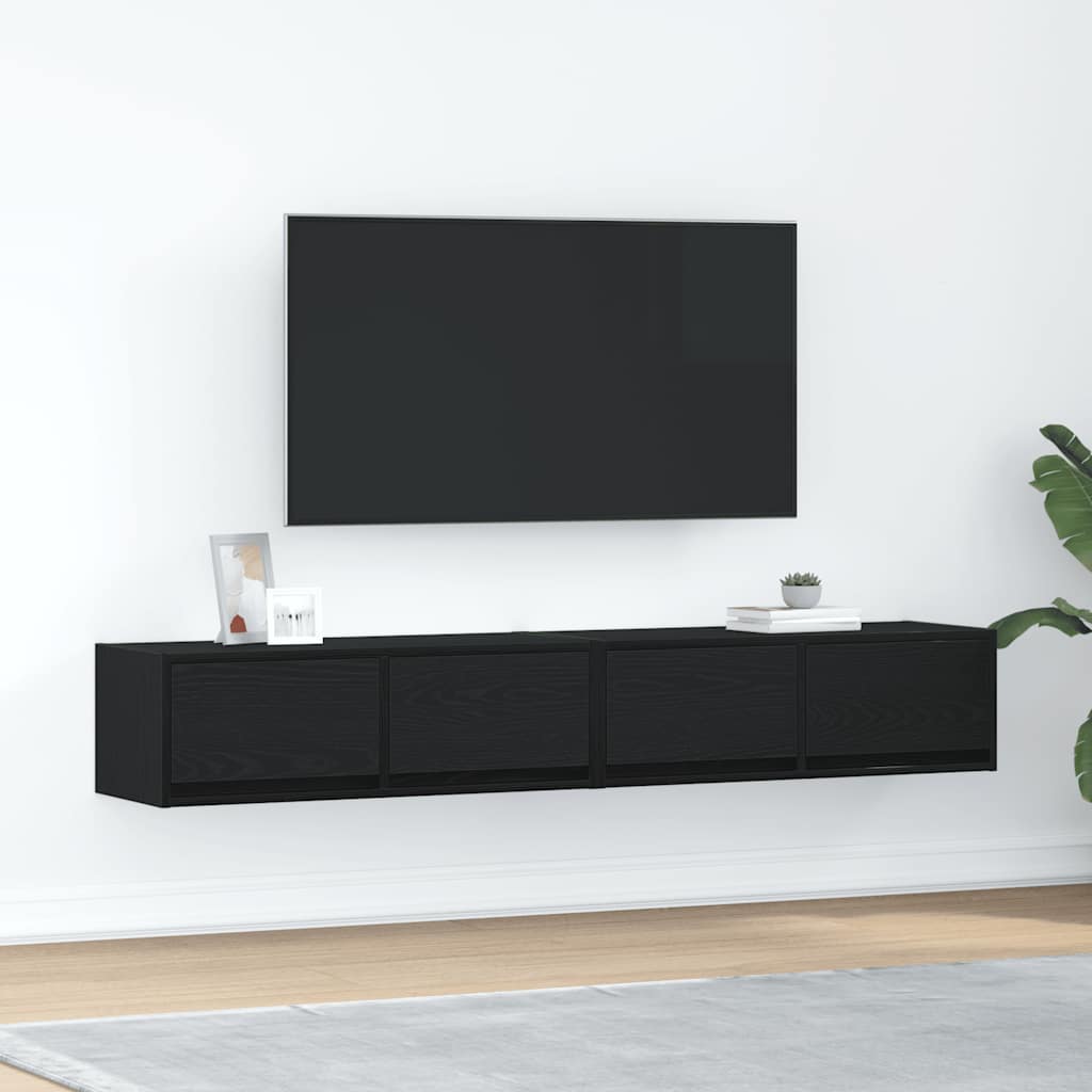 Tv-Kasten 80X31X25,5 Cm Spaanplaat Kleurig